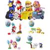 Paw Patrol Rescue Racers 4-pack Real Working Wheels Pet Action Figures Car Toy
