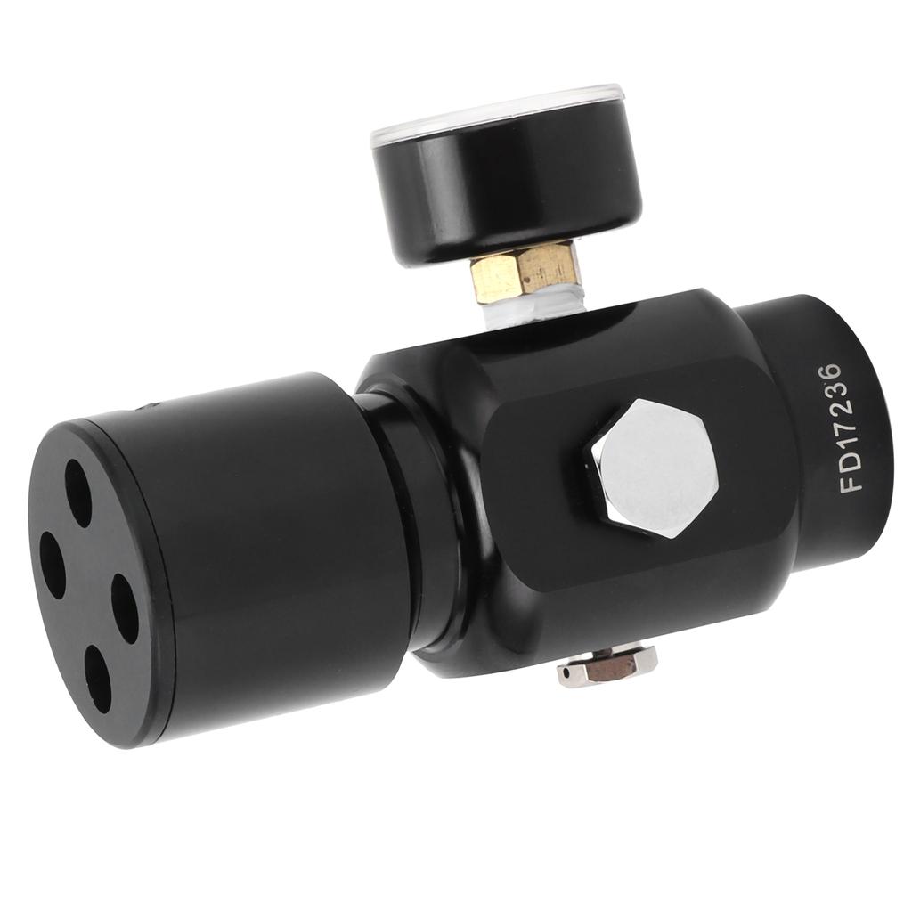 Mini Kohlendioxidregler Edelstahl Tragbarer Bierfassregler für Zuhause