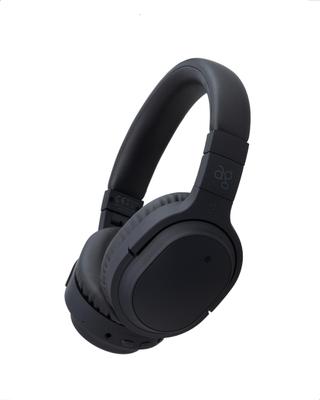 Ag WHP01K MK2 aptX HD Compatible Bluetooth ANC Noise Cancellation Wireless Headphones with 35 Hours of Playback and Deep Navy Microphone,