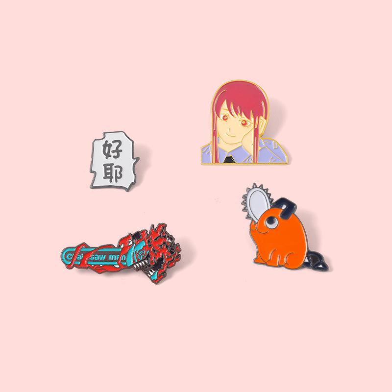 Cute Anime Cartoon Metal Badge Brooch For Fans With Unique Character Design And Aesthetic Stylish