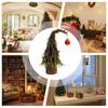 Crooked Christmas Tree Artificial Green Christmas Tree Christmas Decorations Sculpture Skinny Christmas Tree Sculpture Christmas