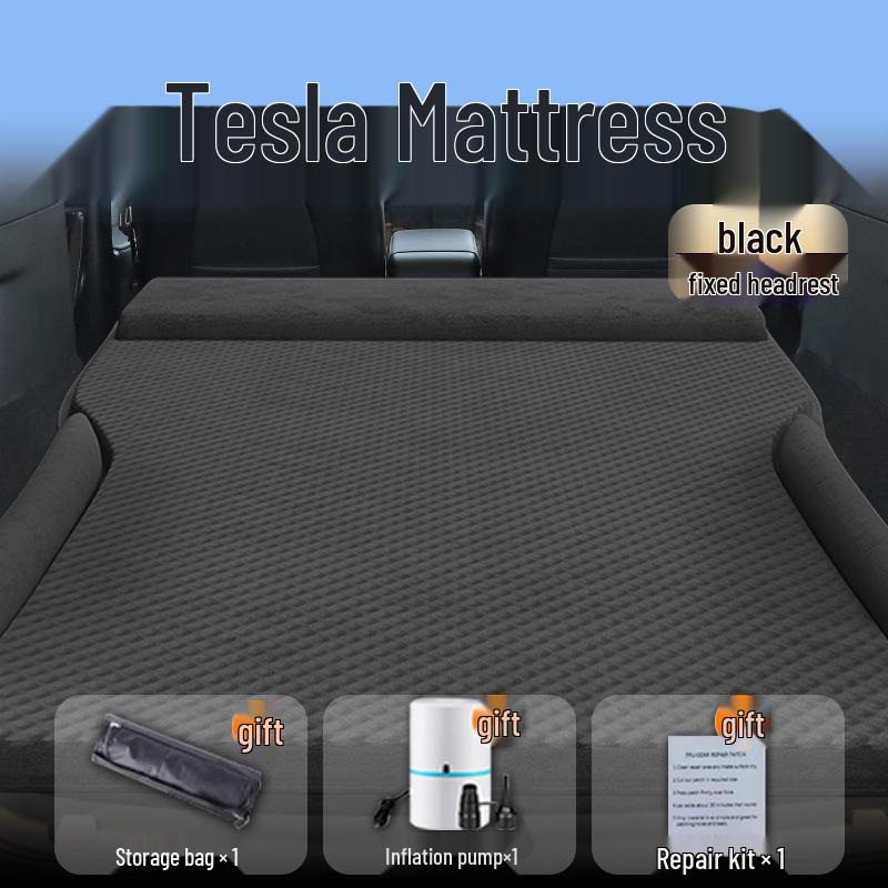 Tesla Model Y Refresh Trunk Mattress: Rear Seat Inflatable Sleeping Pad by Mao Dou Ya.