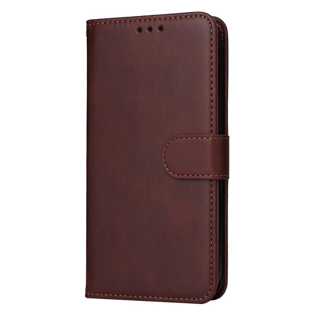 For Google Pixel 10 Pro/Pixel 10/Pixel 9/Pixel 9 Pro Leather Case 3 Card Slots Stand View Phone Cover Calf Texture