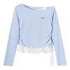 TonLion Women's 2026 Spring Two-Piece Long-Sleeve T-Shirt