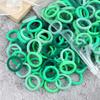 100PCS 3cm Mixed Colors Hair Bands For Kids Elastic Headband Baby Girl Headwear Scrunchies Hair Accessories Gift Ponytail Holder
