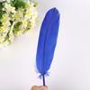 50Pcsdiy Goose Feather Hard Big Floating Feathers Wedding Children Handmade Decorative Materials Dream Catcher Feathers
