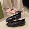 Spring/Summer Elegant Retro Mary Jane Casual Flat Shoes New Soft Comfortable Ballet Shoes Women Chaussure Femme