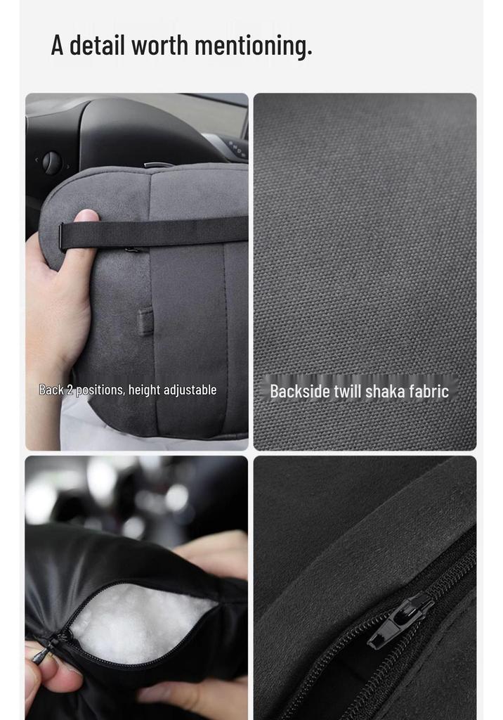 Compatible Headrest & Neck Support Pillow for Maybach, Mercedes-Benz, Tesla, and AITO Series.