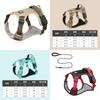 Large Dog Chest Harness With Adjustable Oxford Material For Training And Control