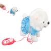 Electronic Plush Dog Interactive Puppy Singing Walking Toy with Remote Control Leash Kids Toddler Birthday Gifts