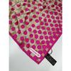 Used COACH Pink Tagged F83662 Silk Scarf