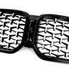 Diamantoptik Frontstoßstange Nierengrill für BMW X3 G01 X4 G02 2022 2023 2024 M40i sDrive20i M Sport Mittelgitter Gitter