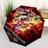 Superhero Power Rangers Umbrella Manual Open Close Umbrella Anti-UV Sun Rain Dual Use Umbrella