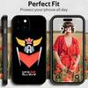 Anime U-UFO R-Robot G-Goldorak Phone Case Black Matte Thin Phone Case For iPhone17 16 15 14 13 ProMax