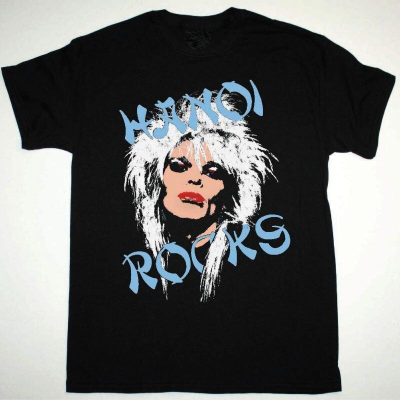 Vintage Hanoi Rocks MICHAEL MONROE Cotton Black S-234XL Unisex Tee Shirt SE028 Unisex T-Shirt L