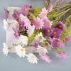 Qiyue PU Sunflower Artificial Flowers for Home and Wedding Decoration