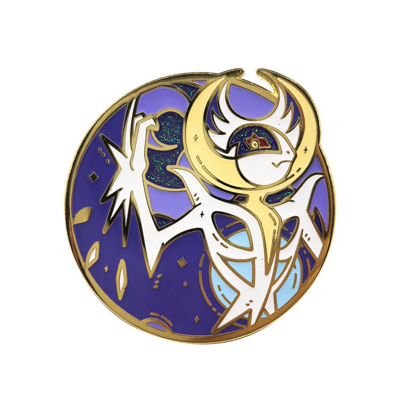 Hard Enamel Pins Elf Anime Cartoon Lapel Pins for Backpacks Clothes Gengar Badges Cute Brooch Jewelry Gifts for Friends