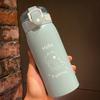 350/500ml 304 Stainless Steel Thermos Portable Children's Straw Cup Children's Student Drop-proof Water Bottle