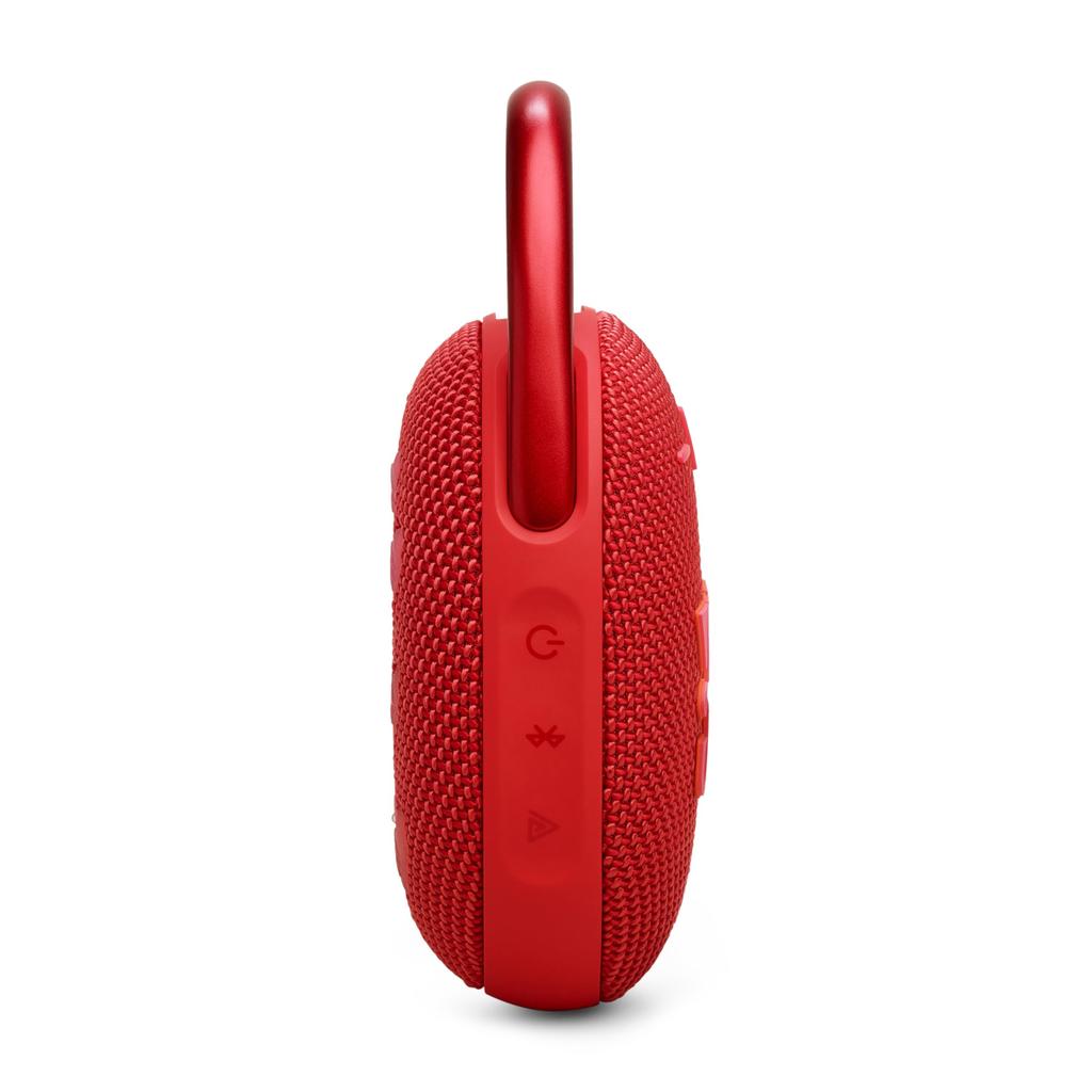 JBL CLIP5 Portable Bluetooth Speaker USB-C Charging IP67 Dustproof Waterproof Carabiner Passive Radiator Red