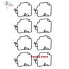 Carburetor Carb  Float Bowl Gasket o-ring seals repair kit for Keihin KT CVK24 CVK26 Scooter CVK 24 26