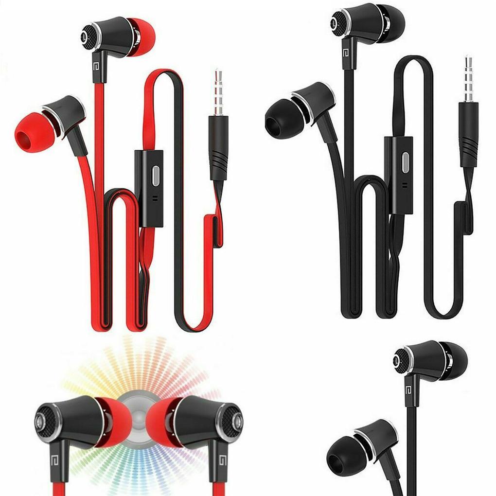 3\.5mm Sport Wired In\-ear Earphone Portable Gaming Headset Bass Stereo Earphones with Noise Reduction Microphone for Music MP3