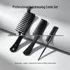 Men's Wide-Tooth Textured Comb for Hair Styling