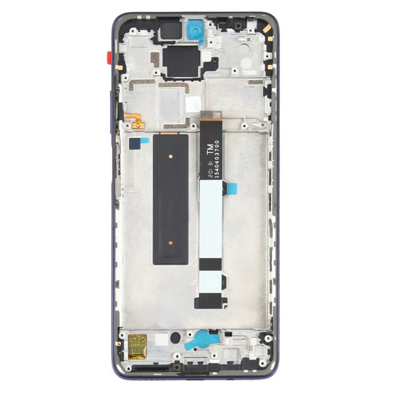 For Xiaomi Redmi Note 9 Pro 5G M2007J17C/Mi 10T Lite 5G M2007J17G Grade C LCD Screen and Digitizer Assembly+Frame Replacement Part (without Logo)
