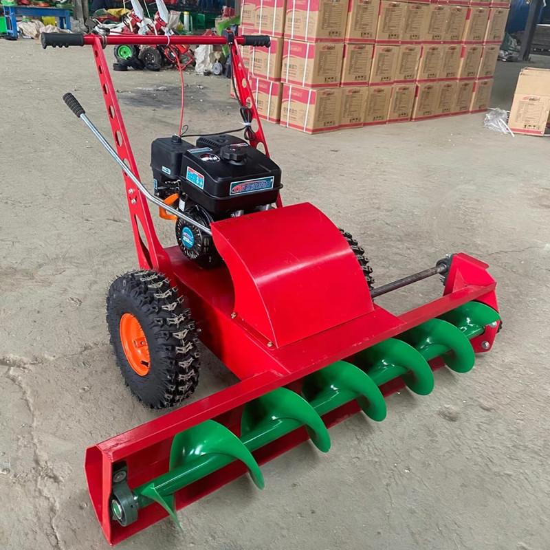 Property Community Gasoline-Powered Track Snow Sweeper with 170cc Auger