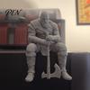 Battle Suit Figure 3D Printed Warrior Statue, Nordic Mythology Figurine with Desk Decor Weapon, Collectible Ornament for Home Office Decoration