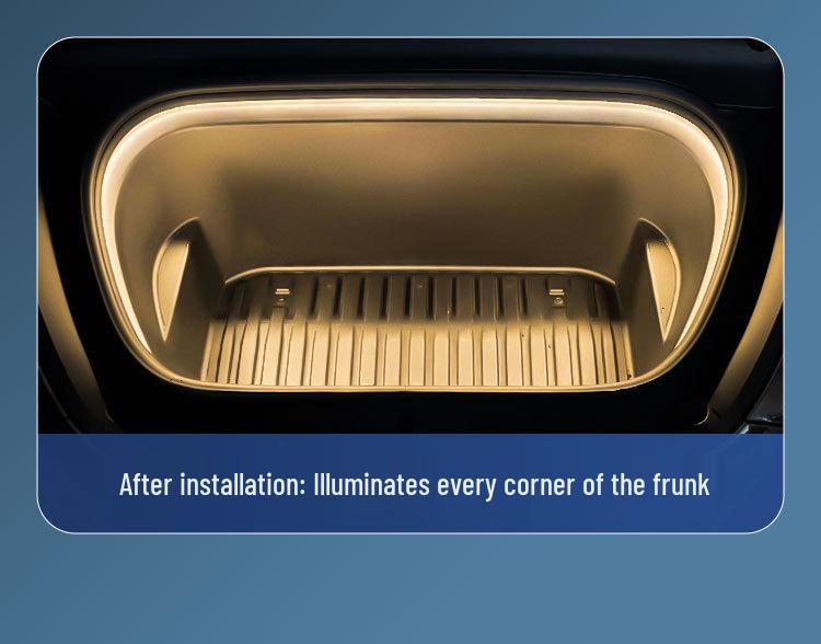 Tesla Model Y/Model 3 Front Trunk Ambient Light Strip (21-23) Interior Accessory.