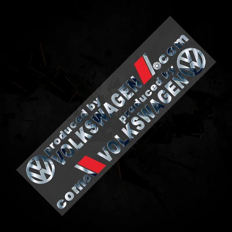 Pro VOLKSWAGEN VW Laserové Reflexní Samolepky na Přední Sklo Auta Samolepky na Karoserii pro Volkswagen Passat Tiguan Bora Jetta CC Beetle Sc