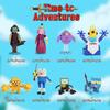 8v1 Dobrodružství Čas Stavebnice Finn Jake Ledový král Bimo Akční figurky Model Kostky Dárky pro děti Dospělé