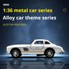 1/36 Modèle de Voiture en Alliage pour Benzs 300SL Diecasts Jouet en Métal Véhicules Classiques Modèle de Voiture Simulation Collection Cadeaux pour Enfants
