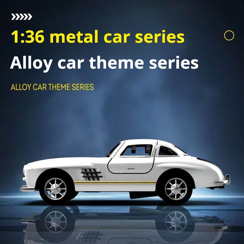 1/36 Modèle de Voiture en Alliage pour Benzs 300SL Diecasts Jouet en Métal Véhicules Classiques Modèle de Voiture Simulation Collection Cadeaux pour Enfants