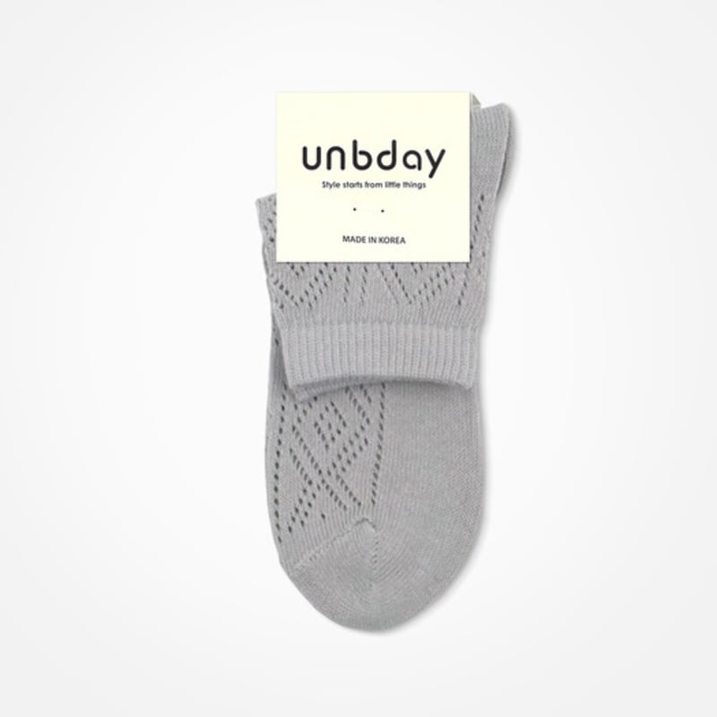 

UNBDAY Women s Pastel Socks - Gray Gray