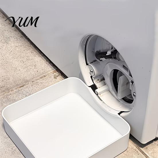 Washing Machine Drip Tray Front-Load Drain Pan, Universal Drainage Tray, Washer Water Collector for Basements, Apartments, Rentals Collection