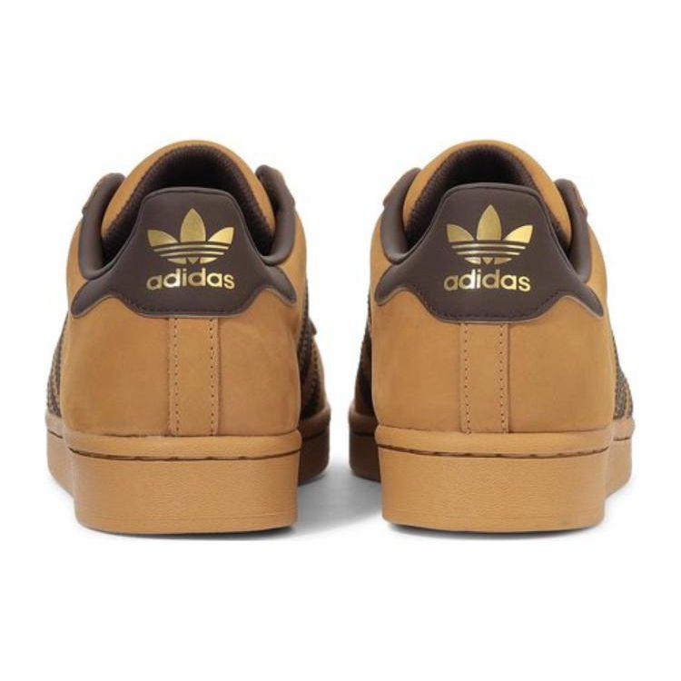 adidas Originals Superstar Pohodlné nízké tenisky Unisex tenisky Hnědé ID0993