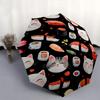 1pc Cats and Sushi Automatic Opening and Closing Practical Umbrella - Suitable for Various Occasions, Outdoor Activities, Lightweight and Durable Auto
