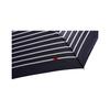 Folding Umbrella with Heart Embroidered for Sun and with Storage Wide Easy To Timeless Perfect for and Stylish and Product Wpc. Women's Border, Navy,