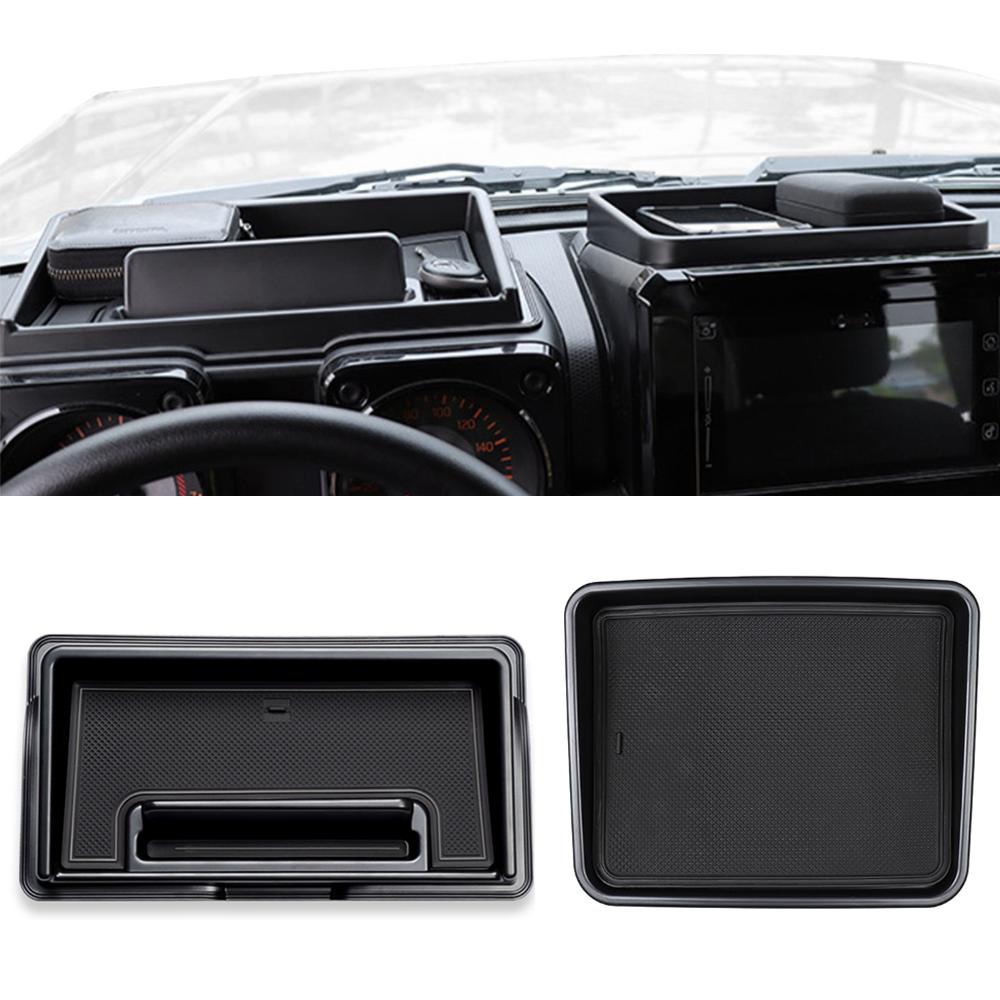 Car Co-pilot Handle Expansion Storage Box Dashboard Organizer Tray Phone Holder for Suzuki Jimny JB64 JB74 2019-2026 Accessories