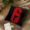 Game Siege-R-Rainbow-S-Six Cushion Cover Living Room Accent Couch Back Support Square Lounge Restful Nap Companion Pillow Case