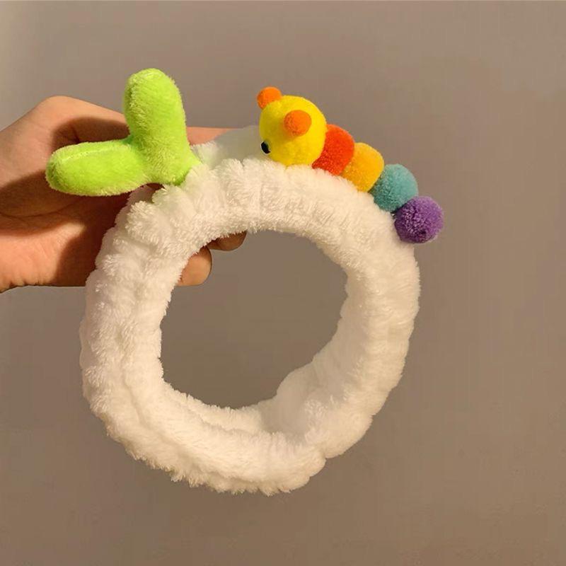 Cute Cartoon Face Washing & Makeup Headband for Women
