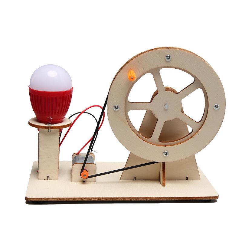 Hand-Crank Generator DIY Science Kit for Primary School Educational Experiments