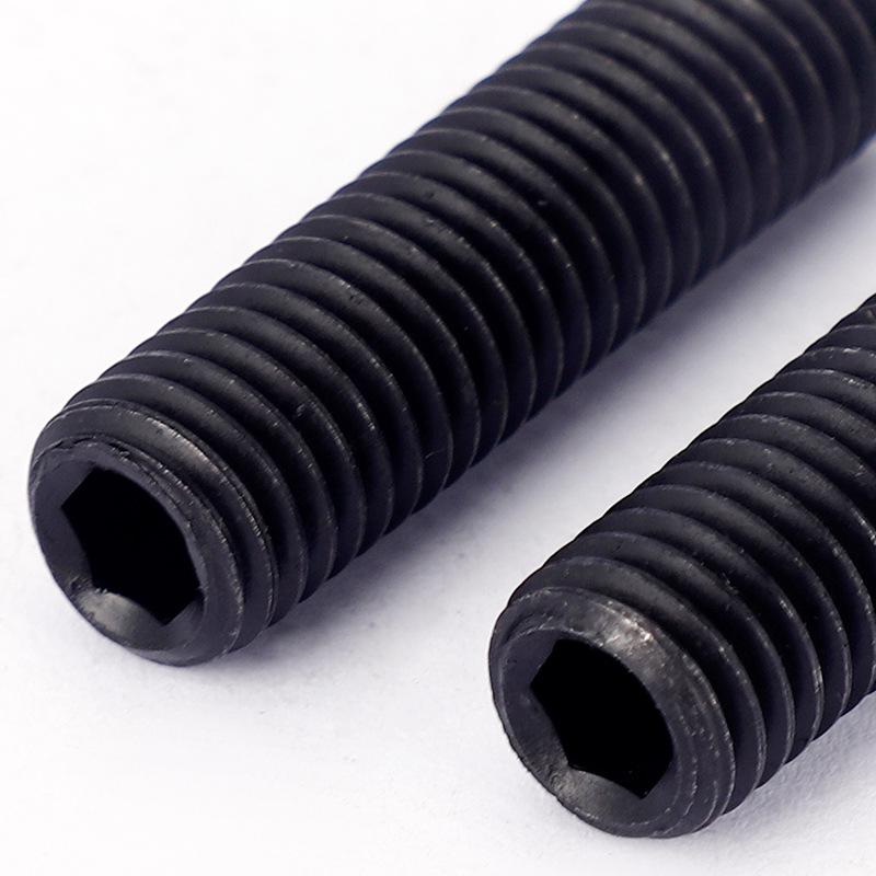 "Śruby dociskowe z gniazdem sześciokątnym bez łba z końcówką wklęsłą klasy 12.9 M3 M4 M5 M6"