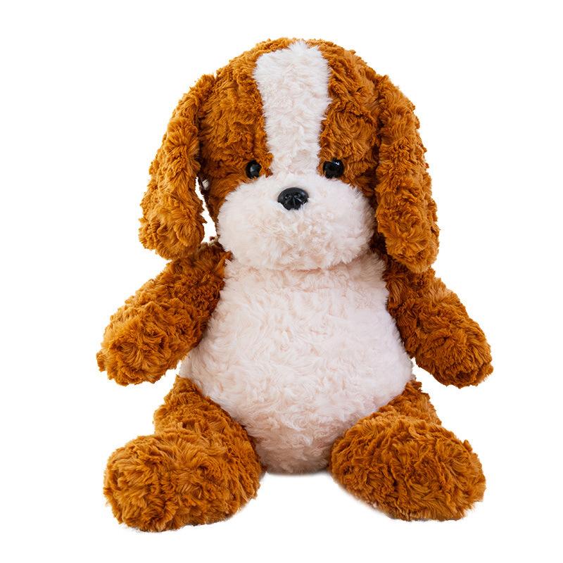 Cartoon Soft Puppy Dog Doll Plush Toy Teddy Dog Doll Children'S Companion Soothing Pillow Muppet Doll