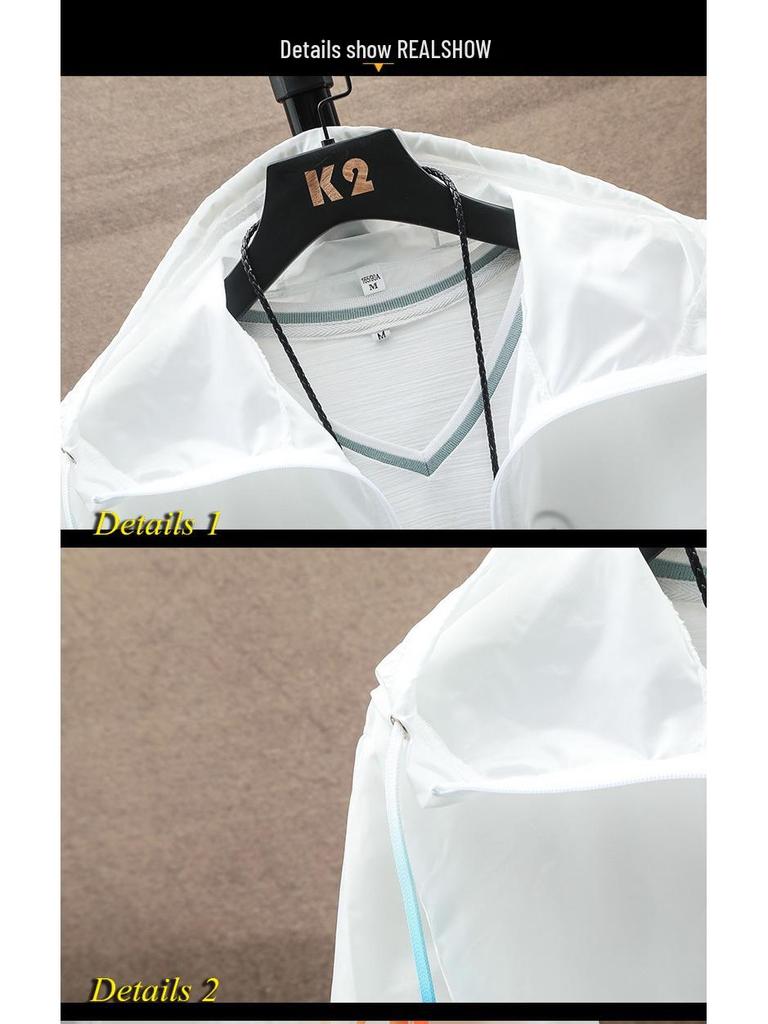 Men's 2025 Lightweight Ice Silk Sun Protection Jacket