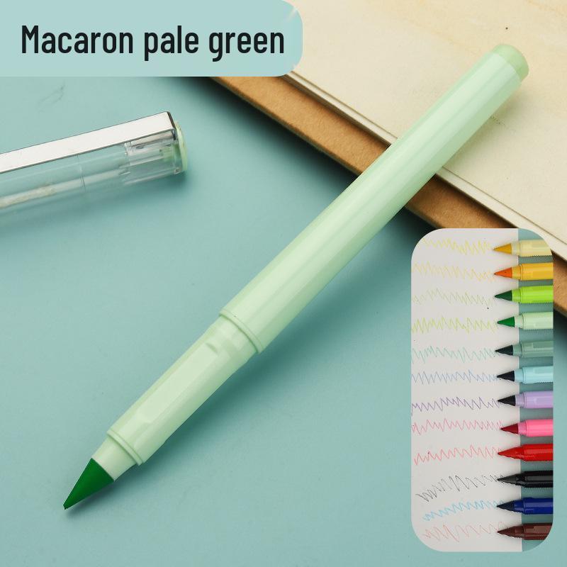 Erasable Posture Correcting Eternal Pencil - 12 Colors, No Sharpening Needed, Durable Lead, Perfect for Kids' Drawing.