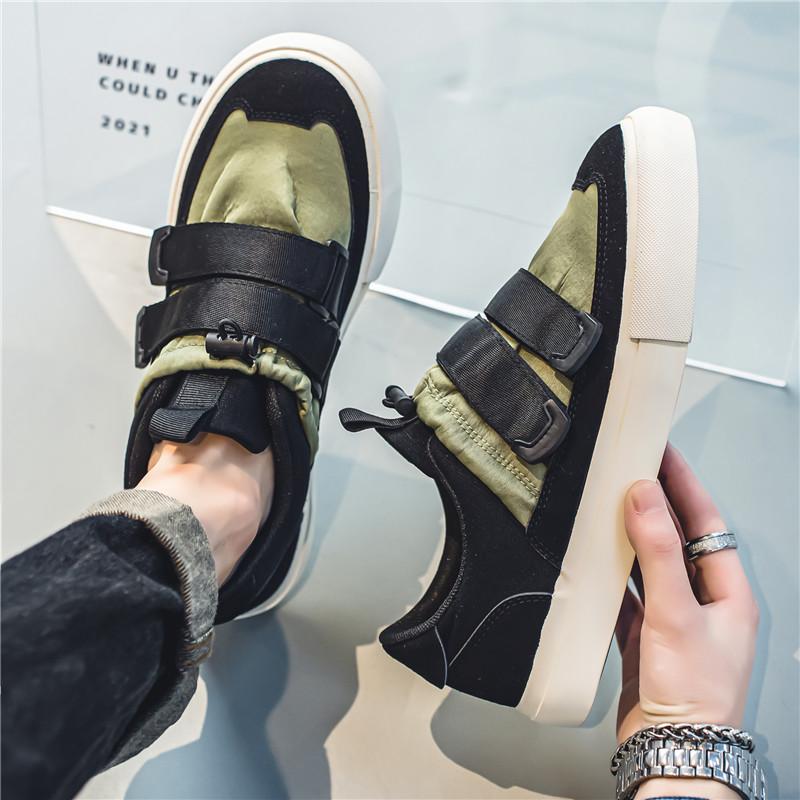 Trend Pánské Obuv pro volný čas Tenisky na plátno Pro muže Pohodlné Vulkanizované Boty Pánské Ploché Pánské Tenisky Boty Britský styl