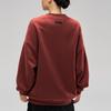 Fear of God Essentials Fleece Crewneck Red Men Tops 192HO246266F