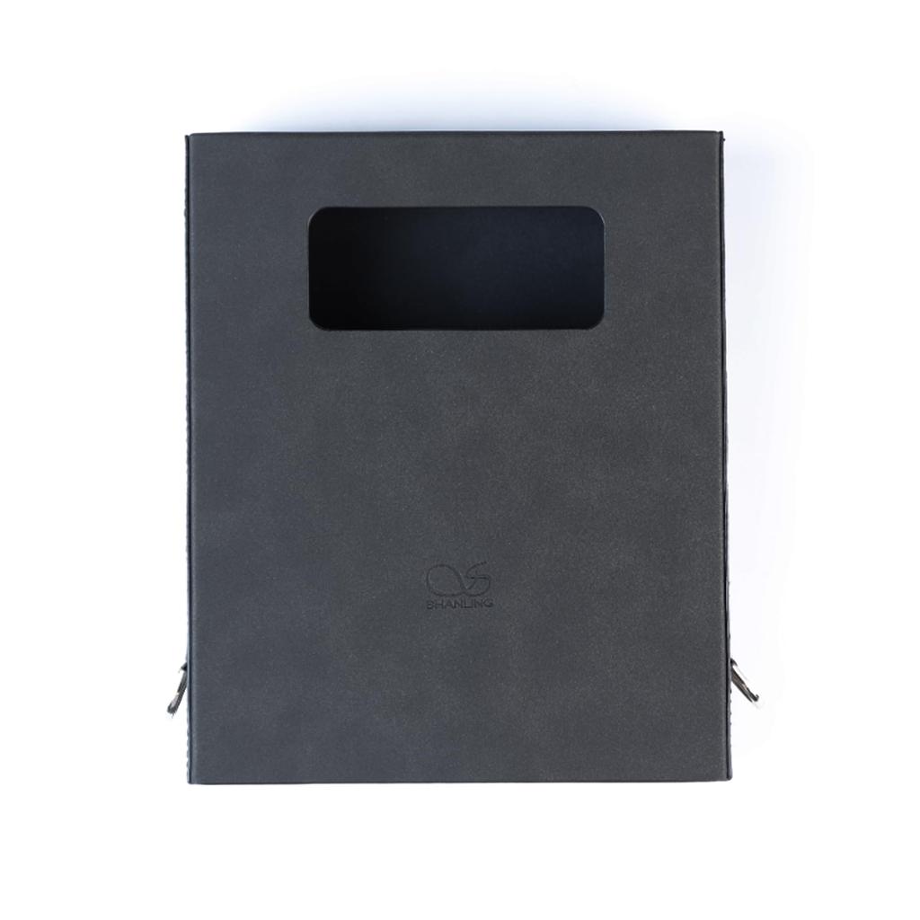 SHANLING EC Mini Exklusive SHANLING Tragbarer CD-Player Tragetasche aus PU-Leder mit schützendem Schultergurt inklusive schwarzem CASE/BAG Case/Bag Strap/Short